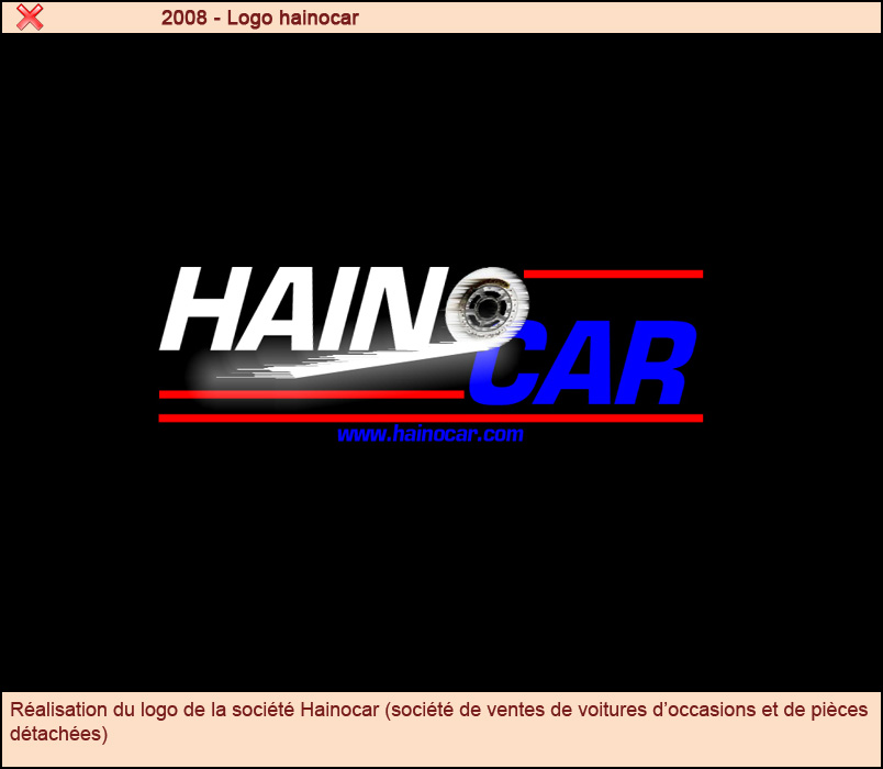 Ralisation du logo de la socit hainocar